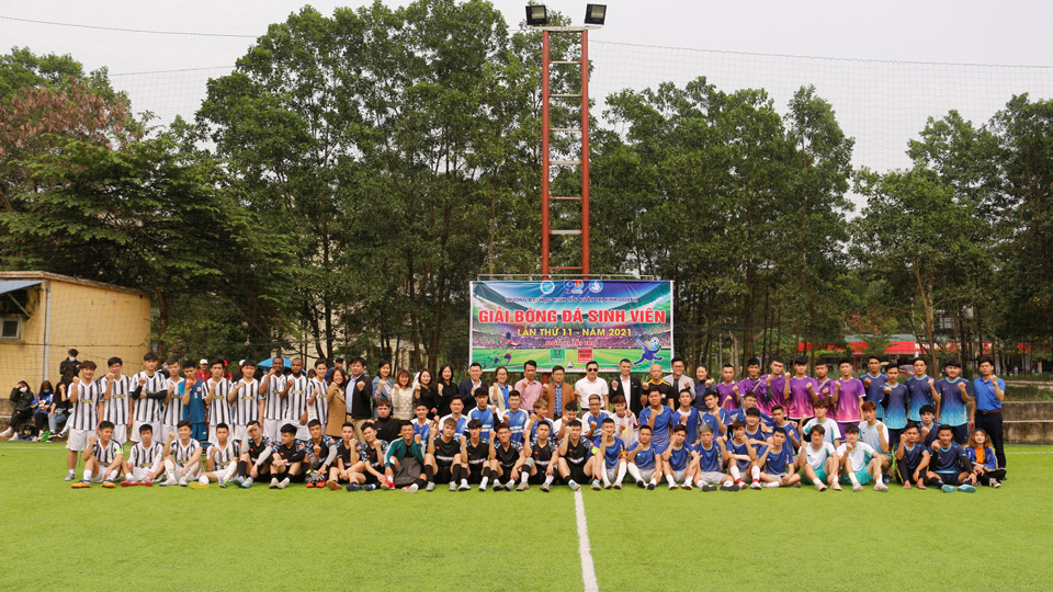Giải bóng đá Sinh viên trường ĐH Kinh tế & QTKD lần thứ 11 Năm 2021 đã diễn ra thành công tốt đẹp