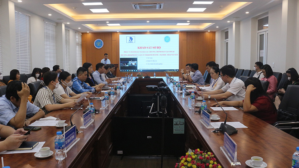 Công tác chuẩn bị cho Đoàn Đánh giá ngoài 03 chương trình đào tạo của Trường ĐHKT&QTKD đã đi đến khâu hoàn tất