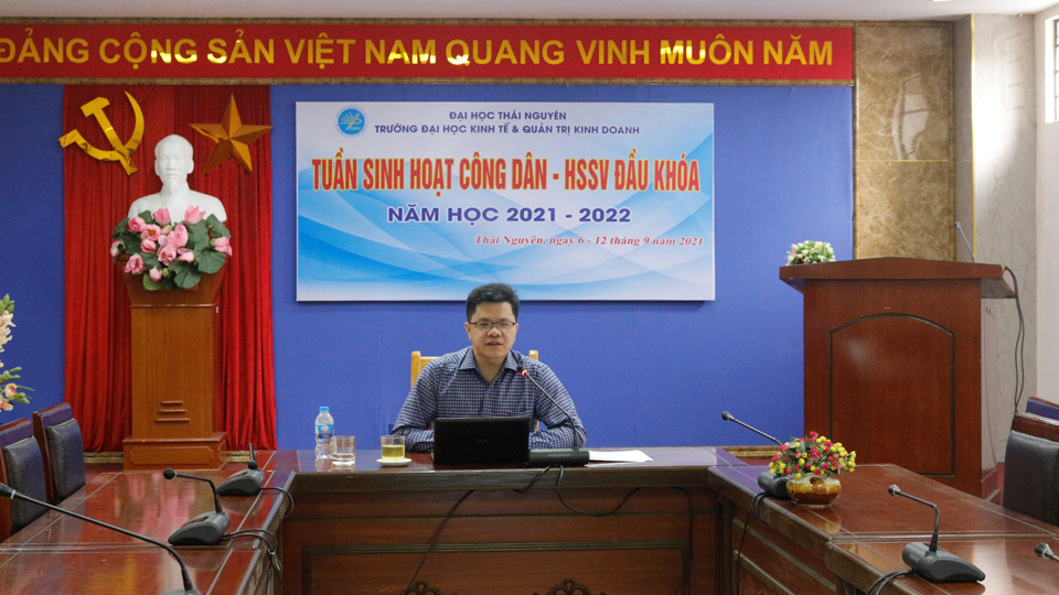 Tuần sinh hoạt công dân - HSSV đầu khóa  năm học 2021-2022