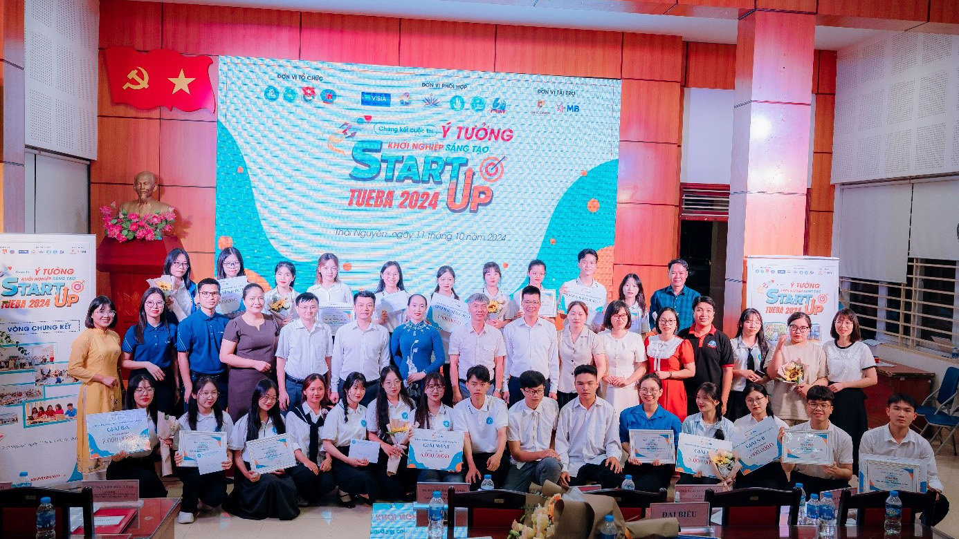 Vòng chung kết cuộc thi “Ý tưởng khởi nghiệp - Sáng tạo TUEBA năm 2024” đã thành công tốt đẹp