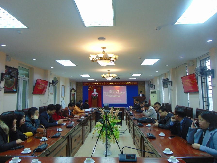 Hội nghị tổng kết công tác Đảng năm 2019 và Kỷ niệm 90 năm ngày thành lập Đảng Cộng sản Việt Nam (3/2/1930-3/2/2020)
