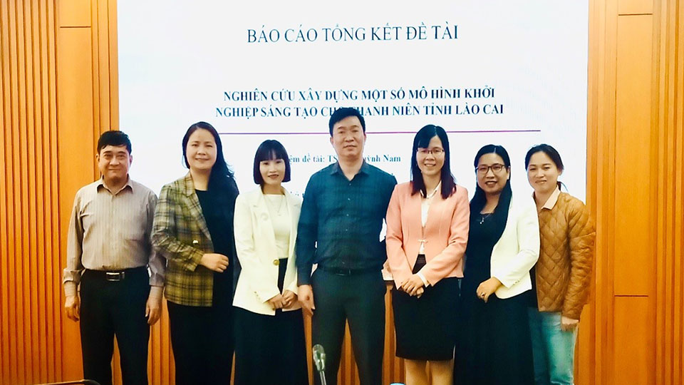  Kết quả nghiệm thu cấp cơ sở đề tài KH&CN cấp tỉnh Lào Cai của CNĐT TS. Vũ Quỳnh Nam