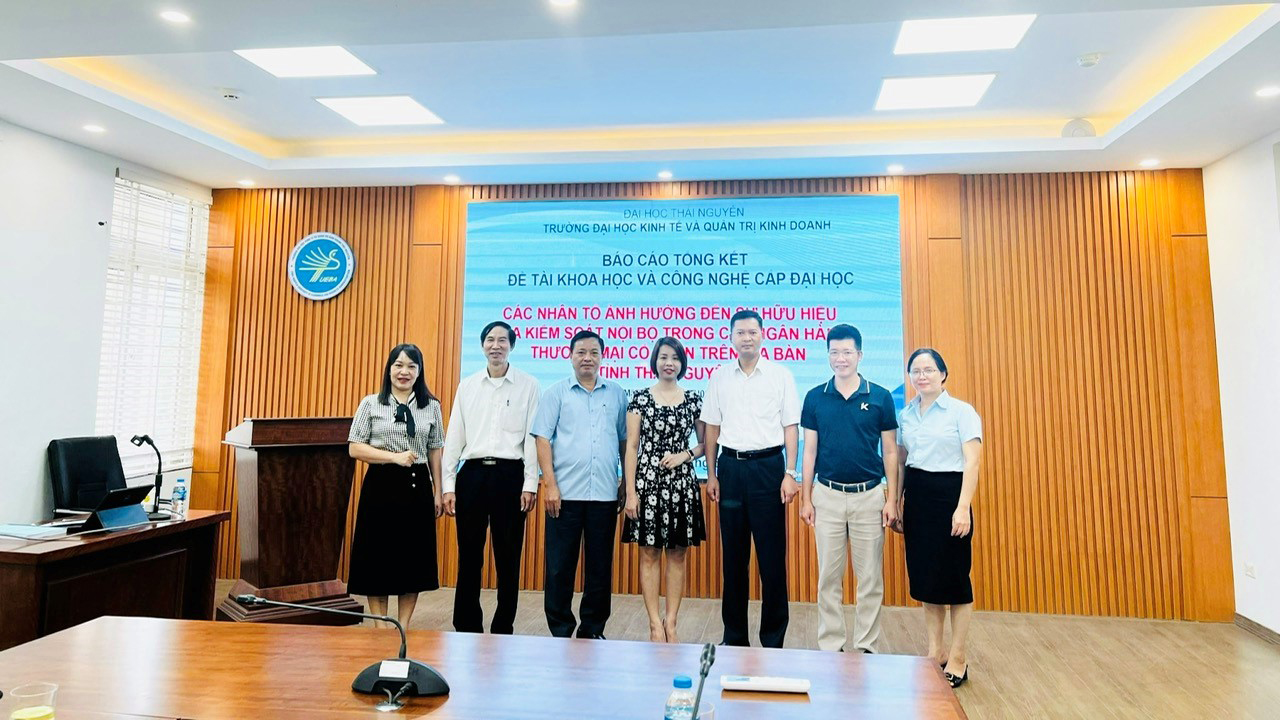Kết quả nghiệm thu cấp Đại học đề tài KH&CN cấp ĐHTN năm 2022 của CNĐT TS. Nguyễn Phương Thảo