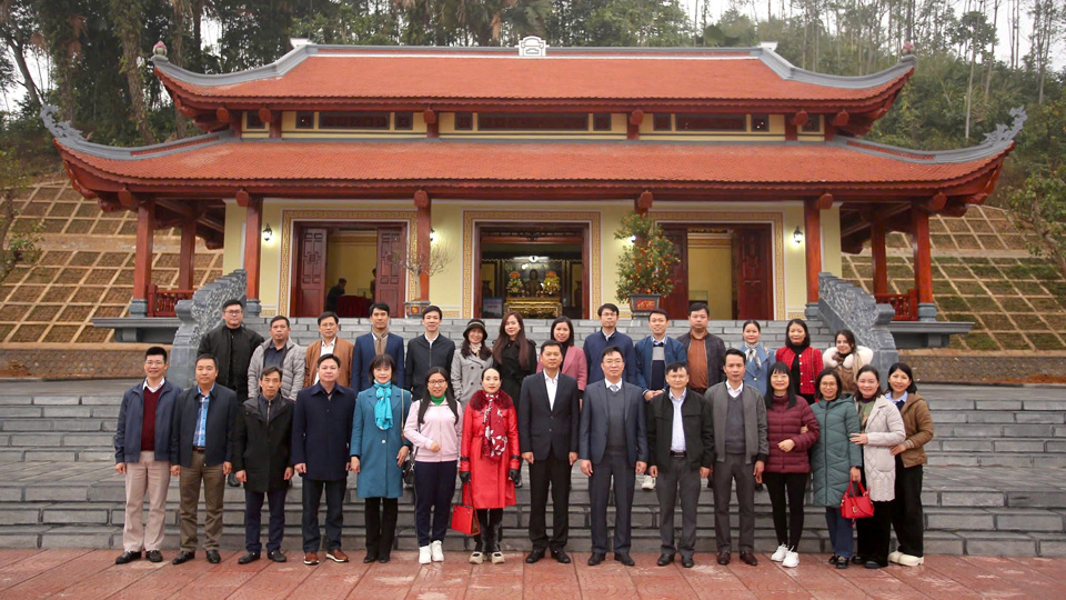 Lễ Báo công dâng Bác tại khu di tích ATK Thái Nguyên