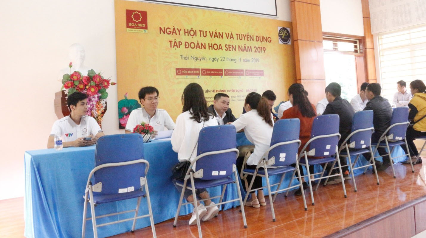 Ngày hội việc làm Hoa Sen JobFair 2019 thành công tốt đẹp